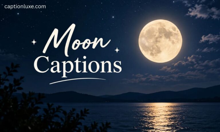 Moon Captions for Instagram